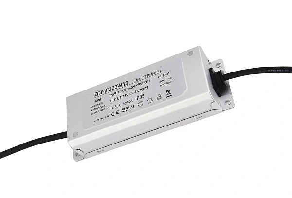 Donel,200Вт,DC48В,4А, IP65, 176x57x31 мм, блок питания для Sling System,серия:DN8HF