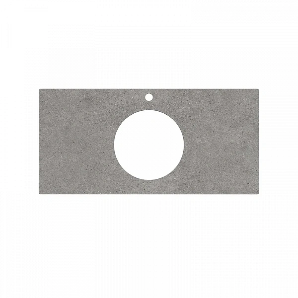 Kerama Marazzi PL5.DL500920R/100 Спец. изделие декоративное для накладных раковин Фондамента 80, сер