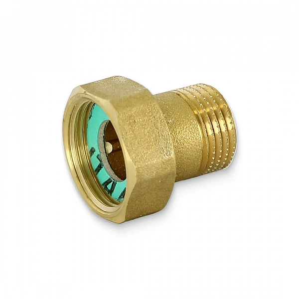 Соединение с накидной гайкой НВ 1/2" x 3/4" с плоской прокладкой Uni-Fitt
