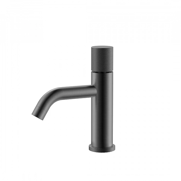 Boheme Смеситель STICK для умыв. низ. GUN METAL SPIRALE_Комплект