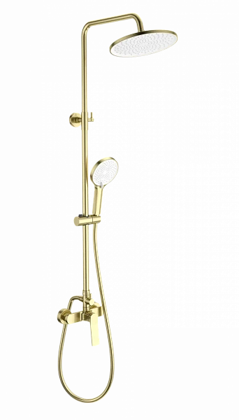 Душевая система WONZON & WOGHAND, Брашированное золото (WW-B3200-BG), шт