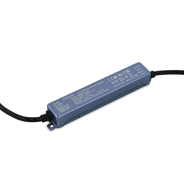 Donel Блок питания 60W, DC24V, 2.5А, PF>0.95, IP67, 150x26x20,6мм, серия: DN8HF