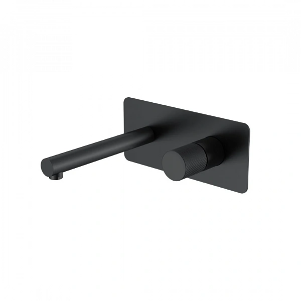 Boheme Смеситель STICK из стены BLACK SPIRALE_Комплект