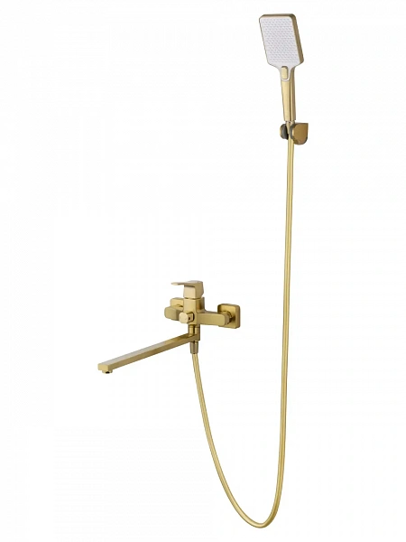 Смеситель для ванны WONZON & WOGHAND, Брашированное золото (WW-639906-BG), шт