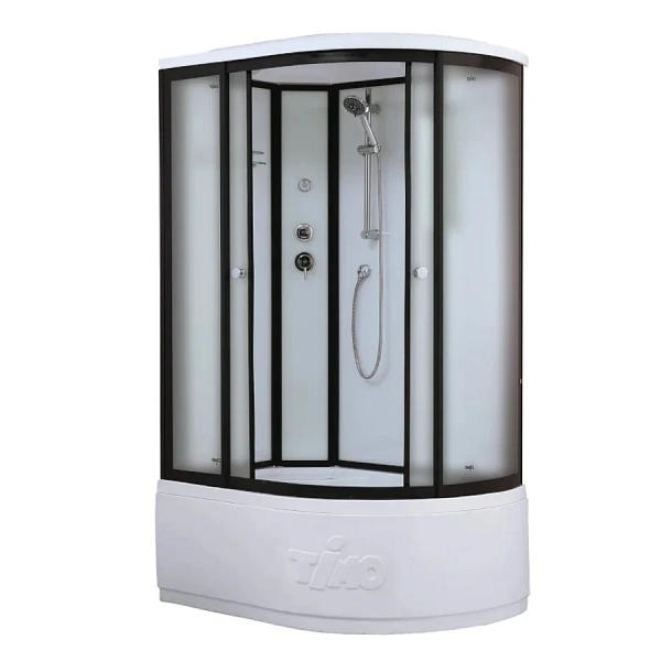 Timo Standart T-6620 Black Fabric L душевая кабина (120*85*220), шт