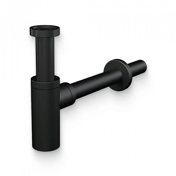 Kerama Marazzi A400BLACK Сифон для умывальника цельнометаллический черный