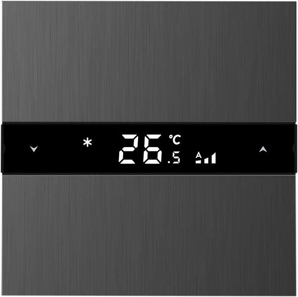 Donel Многофункциональный термостат KNX, серый. Серия устройств: DKNX