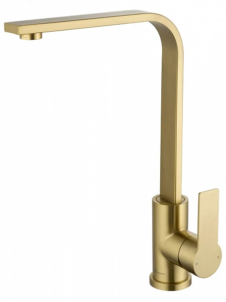 Смеситель для кухни WONZON & WOGHAND, Брашированное золото (WW-AE4550-BG), шт