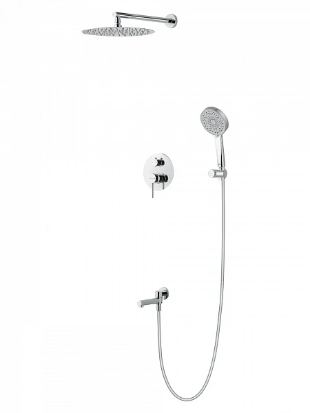 Душевая система встраиваемая WONZON & WOGHAND STICK, Хром (WW-88939017-CR), шт