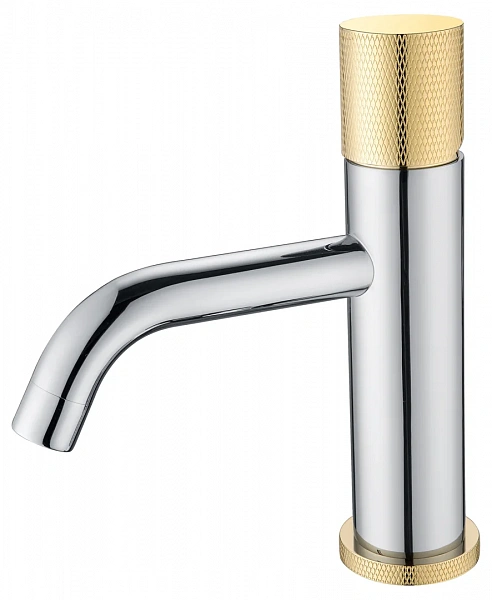 Boheme Смеситель STICK для умыв. низ. CHROME TOUCH GOLD_Комплект