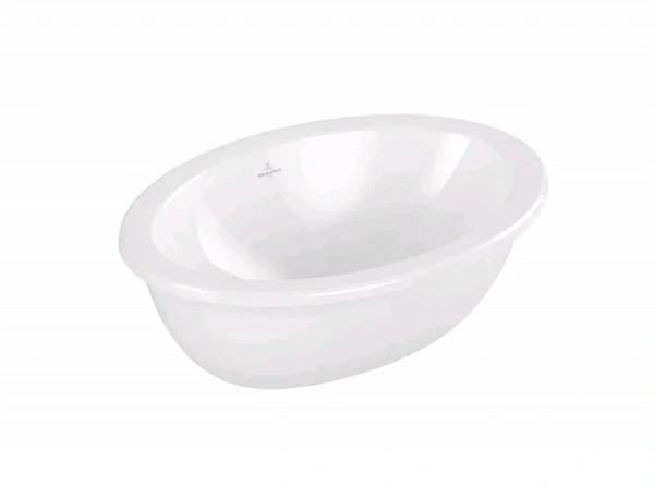 Раковина под столешницу овал Villeroy & Boch Loop & friends 4A550001  белый