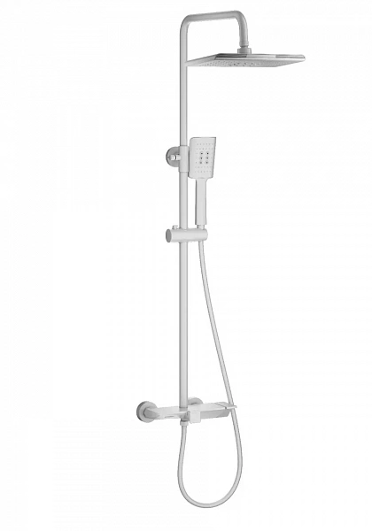 Душевая система WONZON & WOGHAND, Белый матовый (WW-AE33110-MW), шт