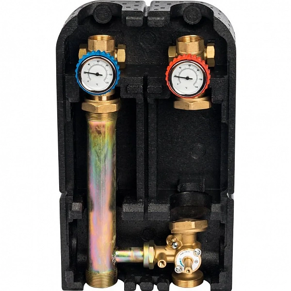 SDG-0003-002501 STOUT Насосная группа с 3-х ходовым приводным смесителем 1  без насоса