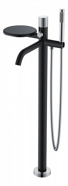 Boheme Смеситель STICK напольный BLACK TOUCH CHROME