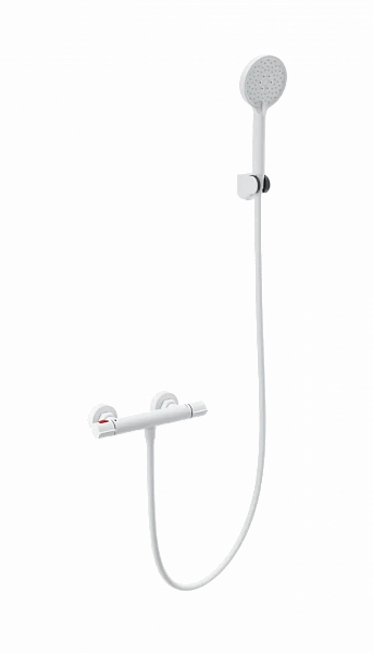 Смеситель для душа с термостатом WONZON & WOGHAND INN 5, Белый матовый (WW-B2063-A-MW), шт