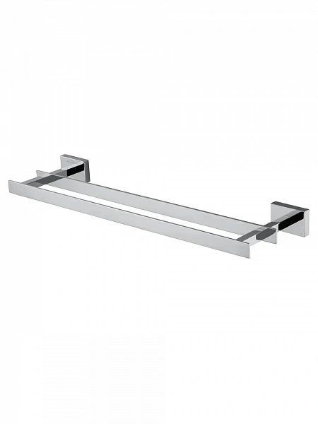 Полотенцедержатель двойной WONZON & WOGHAND FLAT, Хром (WW-9711-45CM), шт