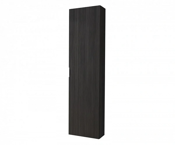 Колонна с одной распашной дверцей (реверсная) 44672 Grigio scuro vene, 35х20х140 CEZARES