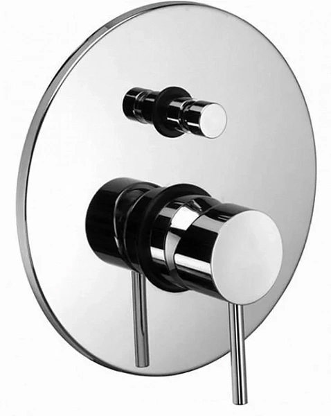 Смеситель Paffoni Light LIG015CR для душа, с внутренней частью, хром