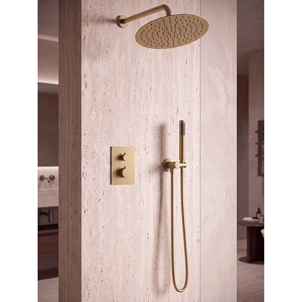 Душевая система с термостатом AltroBagno Unione 040420 BG