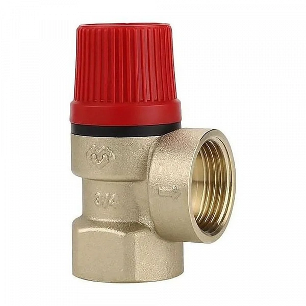 Клапан предохранительный Varmega VM16604, 1/2", ВР-ВР, 3 бар, мембранный