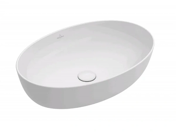 Villeroy&Boch Artis Раковина 61х42х12.5см., накладная, без отв., без перелива, TitanCeram