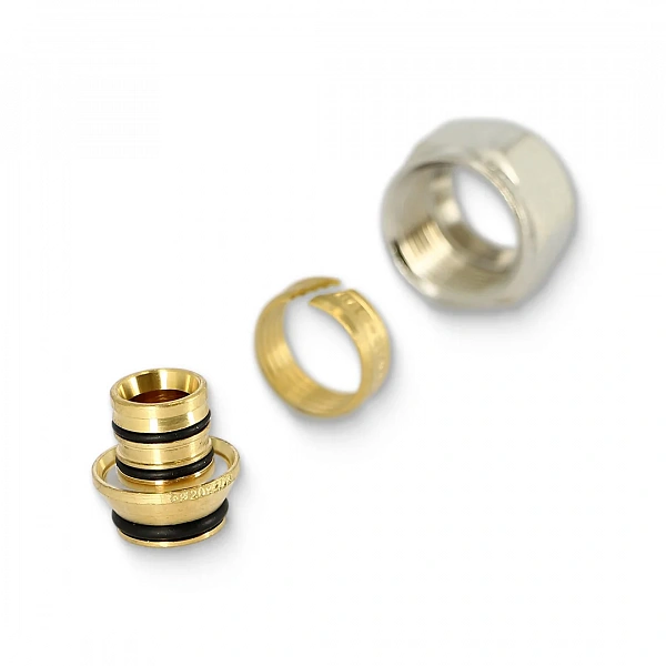 Соединитель обжим-В 20(2.0) х 3/4"ЕК Uni-Fitt