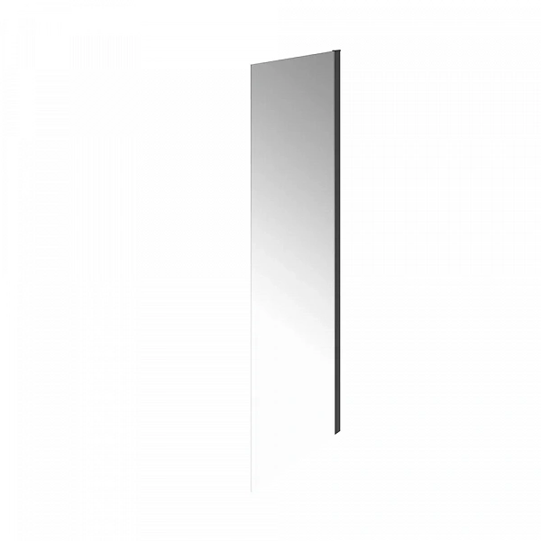 Kerama Marazzi CT.90.FP.BLK.M Душевая боковая панель CRISTALLO, 90х210, матовый черный