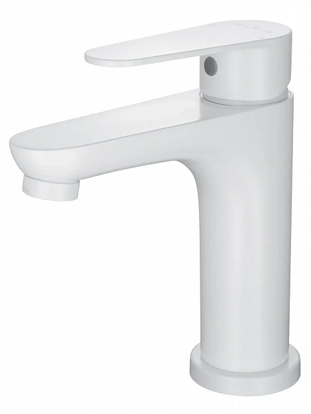 Смеситель для раковины WONZON & WOGHAND ALFA, Белый матовый (WW-A40202-MW), шт