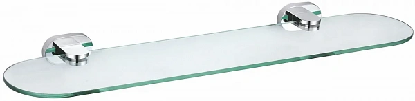 Стеклянная полка для ванной WONZON & WOGHAND FIRST, Хром (WW-8427), шт