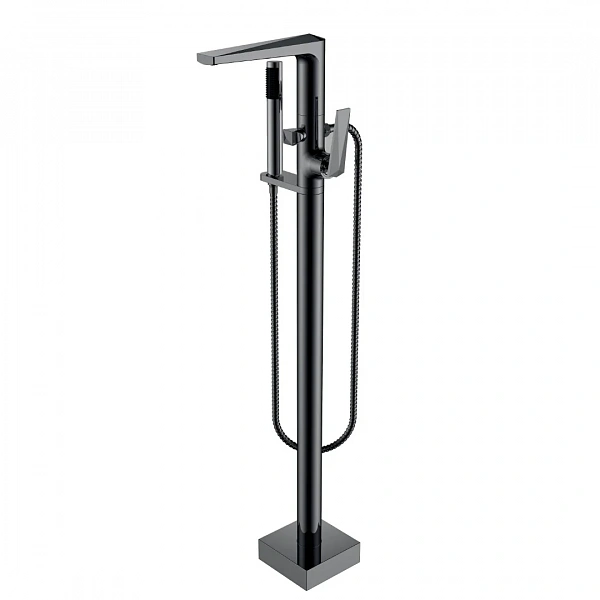Boheme Смеситель напольный VENTURO Shine Gun Metall