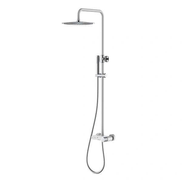 Boheme Стойка для душа STICK WHITE TOUCH CHROME