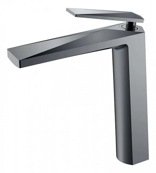 Boheme Смеситель для умывальника высокий VENTURO Shine Gun Metall