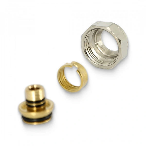 Соединитель обжим-В 16(2.2) х 3/4" ЕК Uni-Fitt