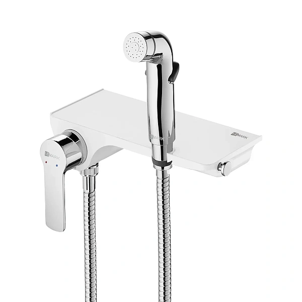 Смеситель Lemark Solo LM7168CW с гигиеническим душем