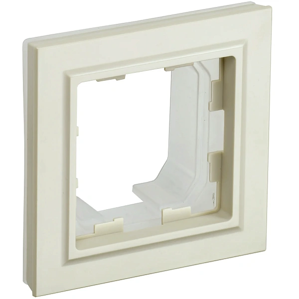 IEK BRITE BASE Бежевый Рамка 1-м IP44Р У-1-БрКр-44