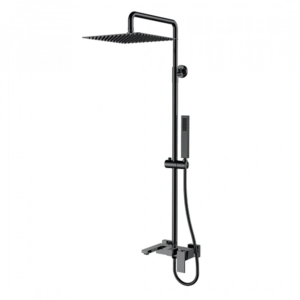 Boheme Стойка для душа QUBIC Shine Gun Metal
