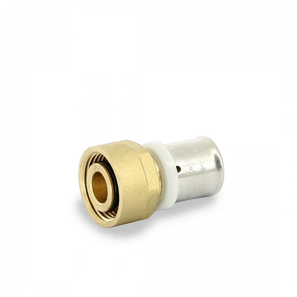 Муфта пресс-В 20 x 3/4"EK с накидной гайкой Uni-Fitt