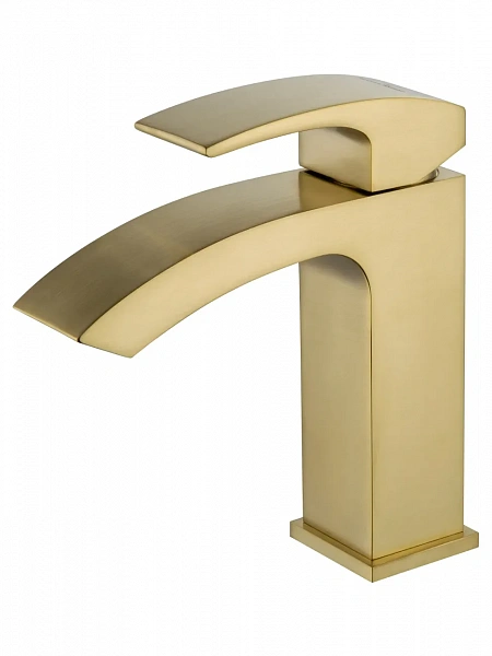 Смеситель для раковины WONZON & WOGHAND FIT, Брашированное золото (WW-88139009-BG), шт
