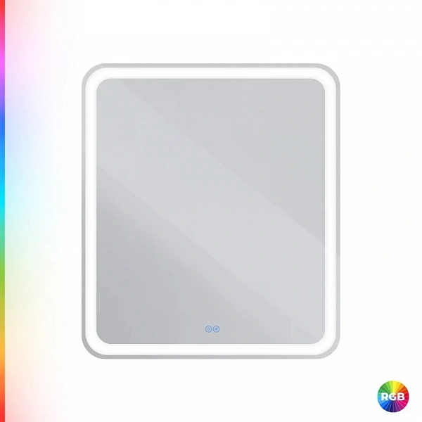 MULTICOLORE Зеркало со встроенной разноцветной подсветкой RGB и сенсорным выключателем CZR-SPC-MC-70