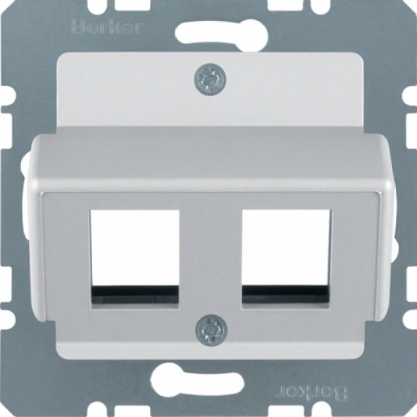 Центральная плата для AMP Modular Jacks, цвет: алюминиевый, матовый лак