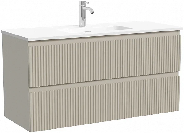 Тумба подвесная Snob R 995х390х500, Beige Soft, SNR100/39CE
