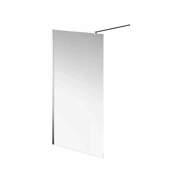 Kerama Marazzi VE.100.WI.CR Душевая перегородка VETRO, 100х195, хром 8 мм