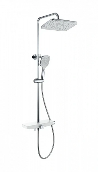 Душевая система с термостатом WONZON & WOGHAND ThermoKlick, Хром (WW-B3098-A-CR), шт