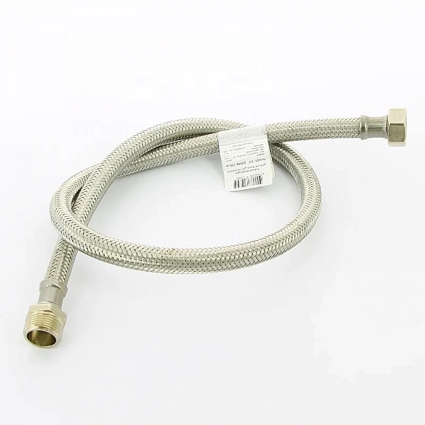 Гибкая подводка для воды НВ 3/4", 100 см, DN 13, оплётка из нерж. стали Uni-Fitt