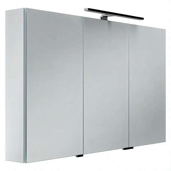 Зеркальный шкаф для ванной комнаты  SANCOS Hilton 1200x148х740 мм, с LED подсветкой,арт. Z1200