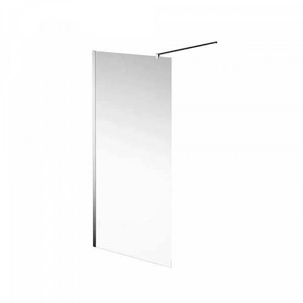 Kerama Marazzi VE.90.WI.CR Душевая перегородка VETRO, 90х195, хром 8 мм