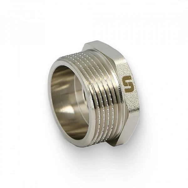 Футорка НВ 1 1/4" x 1/2", никелированная Uni-Fitt