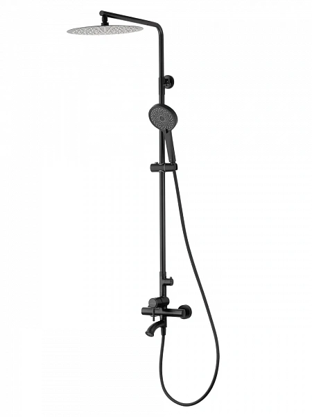 Душевая система WONZON & WOGHAND TOR, Черный матовый (WW-88047073-MB), шт