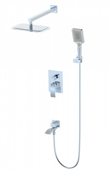 Душевая система встраиваемая WONZON & WOGHAND FIT, Хром (WW-88939009A-CR), шт