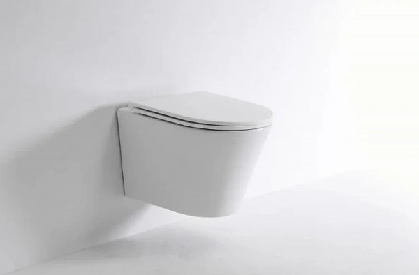 TECE spring K Комплект Унитаз подвесной Kompakt смыв Tornado flush сиде Slim микролифт, Белый глянец